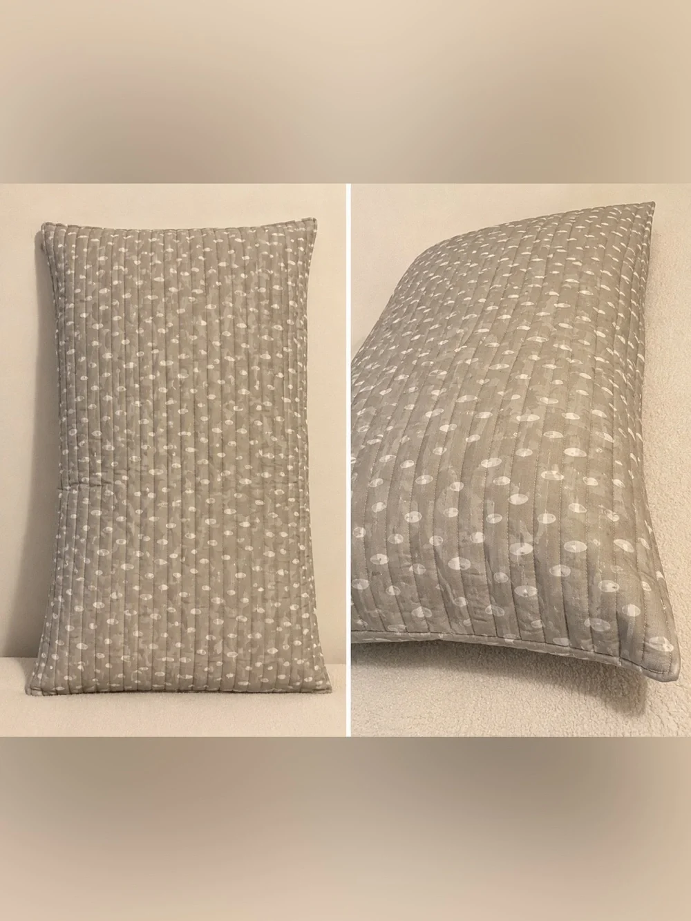 Set of 2 Quilted Pillowcases